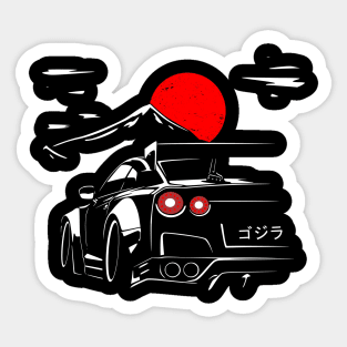 R35 GTR Skyline Fuji JDM Tuning Car Sticker